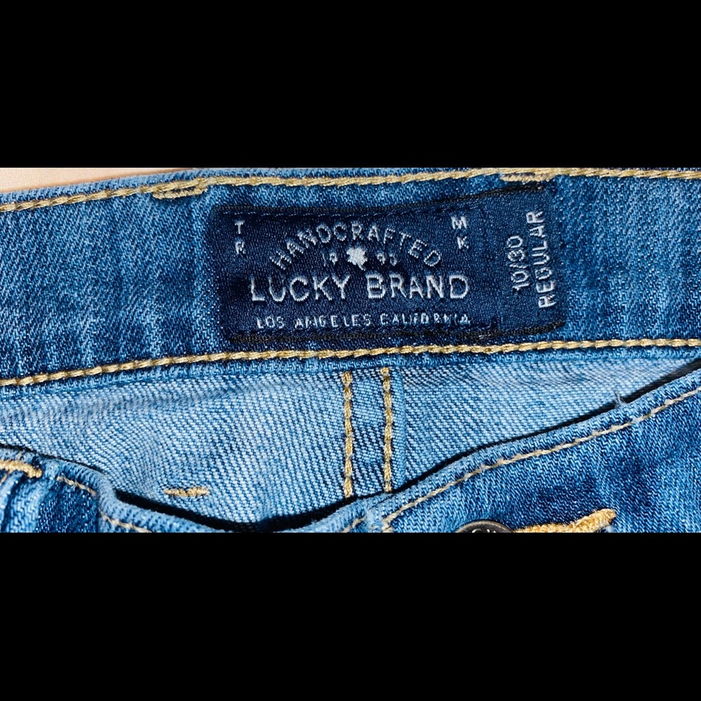 Lucky Brand Jeans sz 10 regular - Picture 3 of 9